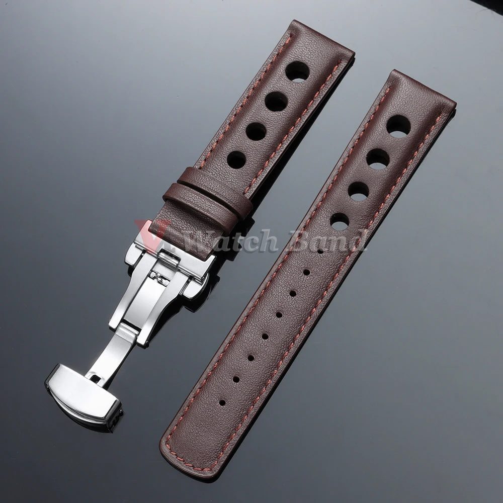 Cinturino per orologio da 20mm per Tissot serie T91 PRS516 1853, cinturini per orologio per Seiko per Omega, cinturino sportivo da uomo, fibbia a farfalla
