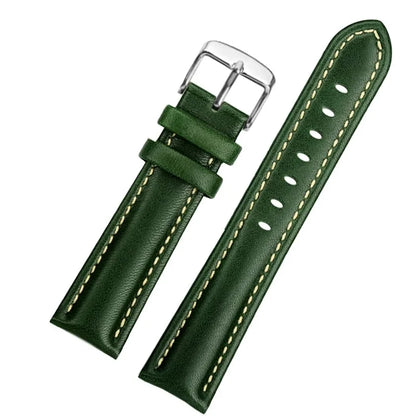 Green butterfly watch strap, 12mm, 14mm, 16mm, 18mm, 20mm, 22mm, high quality, casual, business, watch strap, watch accessories