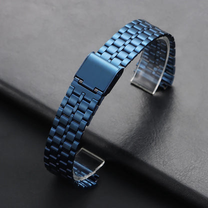 Unisex stainless steel watch band, 18mm, for CASIO F91W F105 F108 A158 A159 A168 AE1200 1300, Ultra-thin