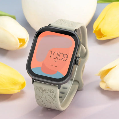 Carved Strap for Redmi Watch 6 5 4, Magnetic Silicone Bracelet for Redmi Watch 5 Active 3 Lite 5 Lite 3 Active