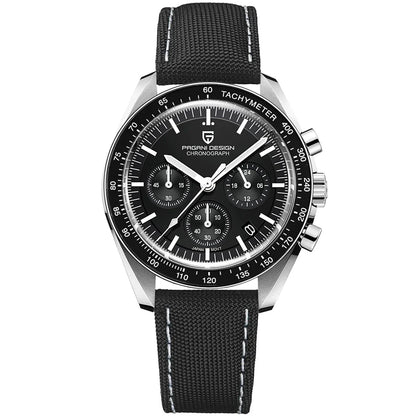 Orologio da uomo 40mm Cronografo al quarzo - PAGANI DESIGN Date AR Sapphire Sport