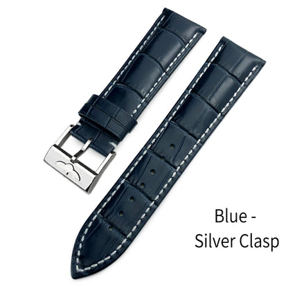 Bracelet de montre en cuir véritable 20mm 21mm 22mm pour Breitling Avenger Navitimer Chronomat Superocean Heritage Yellow Wolf