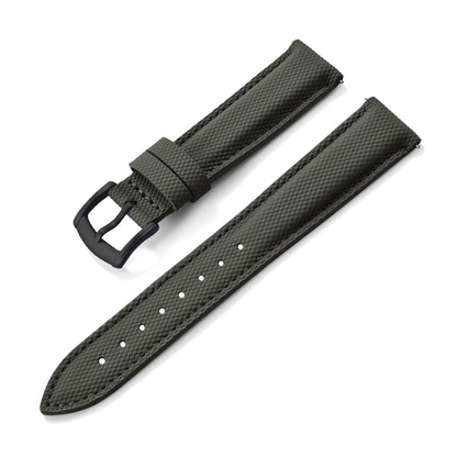 New Sailcloth Coated Sport Watch Strap 18/19/20/22mm Quick Release Waterproof Wristband for Huawei/Samsung Smartwatch Accessories