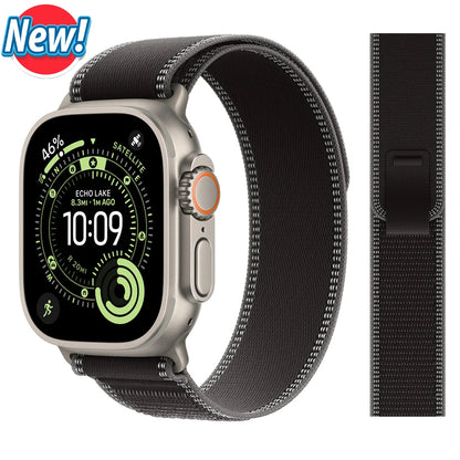 适用于 Apple Watch Ultra 3 2 的 Trail 回环式表带，49mm 46mm 44mm 45mm 40mm 41mm 42mm，兼容 iWatch 系列 11 10 SE 9 8 7 的表带 Correa