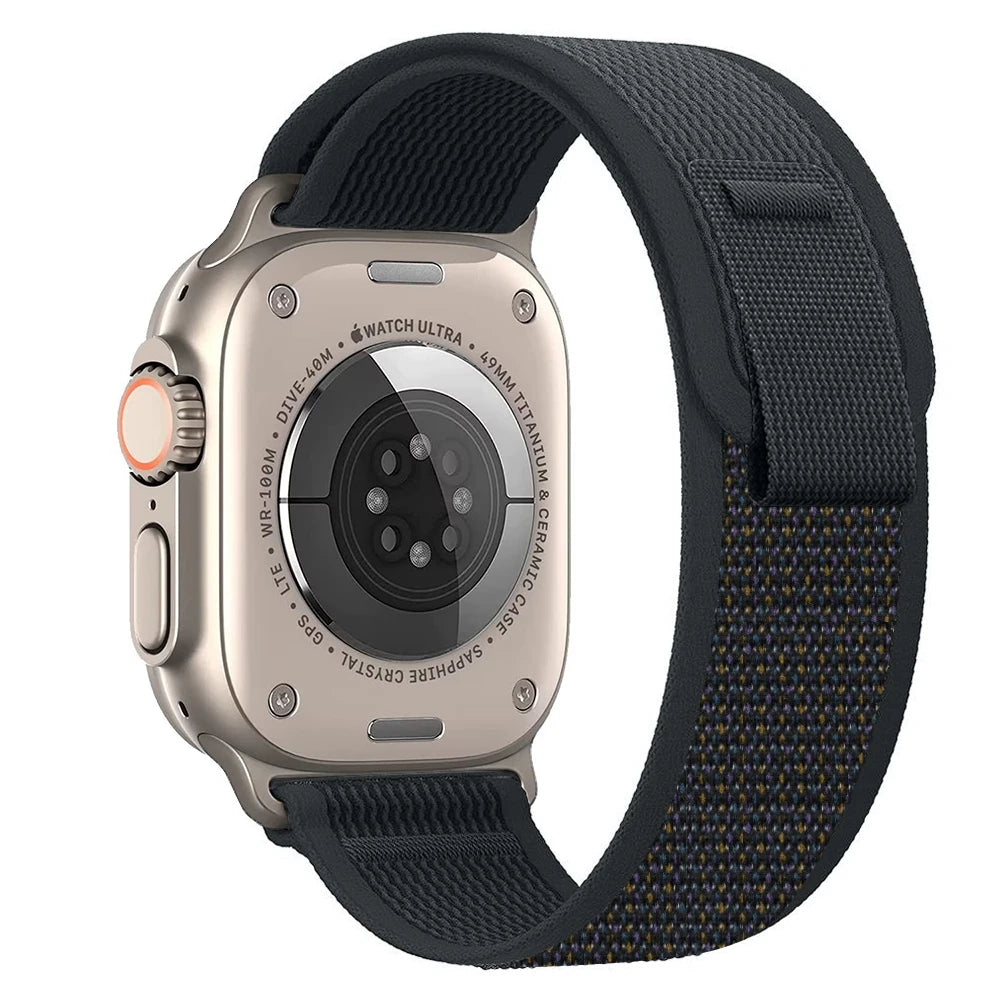 适用于 Apple Watch Ultra 3 2 的 Trail 回环式表带，49mm 46mm 44mm 45mm 40mm 41mm 42mm，兼容 iWatch 系列 11 10 SE 9 8 7 的表带 Correa