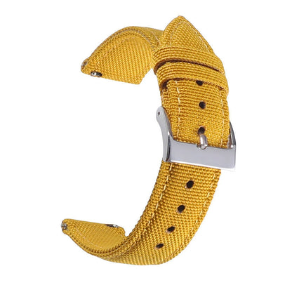 Waterproof voile fabric watch strap, quick-release watch strap, 18mm 19mm 20mm 21mm 22mm 24mm nylon watch strap for Blancpain and Omega