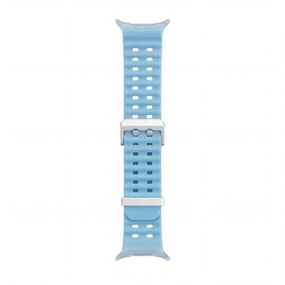 Cinturino sportivo in silicone luminoso per Samsung Galaxy Watch Ultra, 47mm, Marine Band