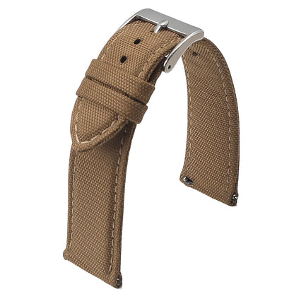 Cinturino per orologio in tessuto a vela impermeabile, 18mm 19mm 20mm 21mm 22mm 24mm, cinturino in nylon doppio strato, sgancio rapido, per orologio sportivo da uomo