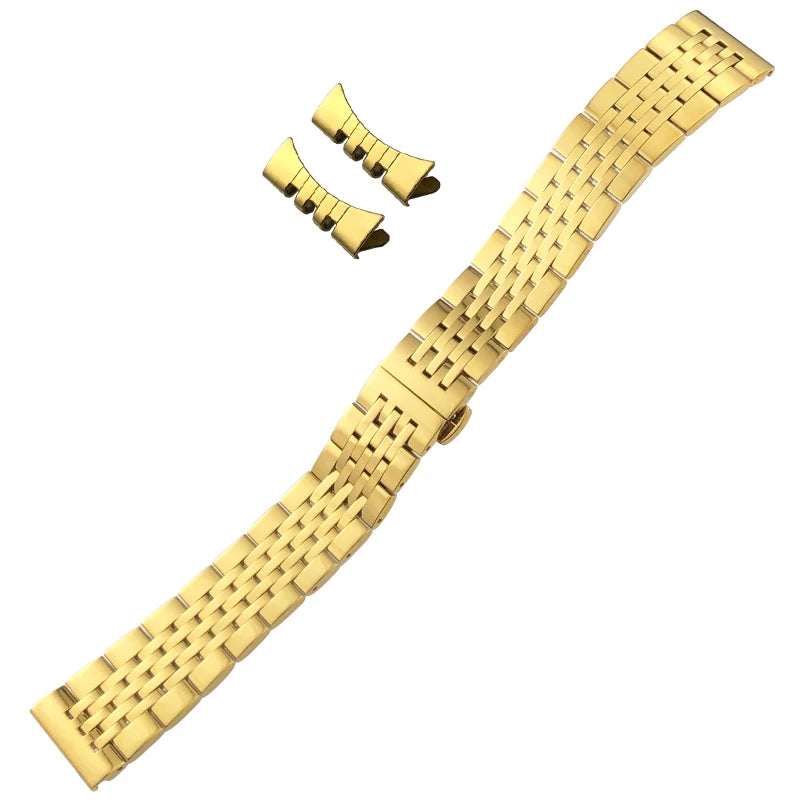 Stainless Steel Watch Strap 18mm 19mm 20mm 21mm 22mm 24mm 23mm for Breitling Tag Heuer Carrera Longines L4, Watchbands