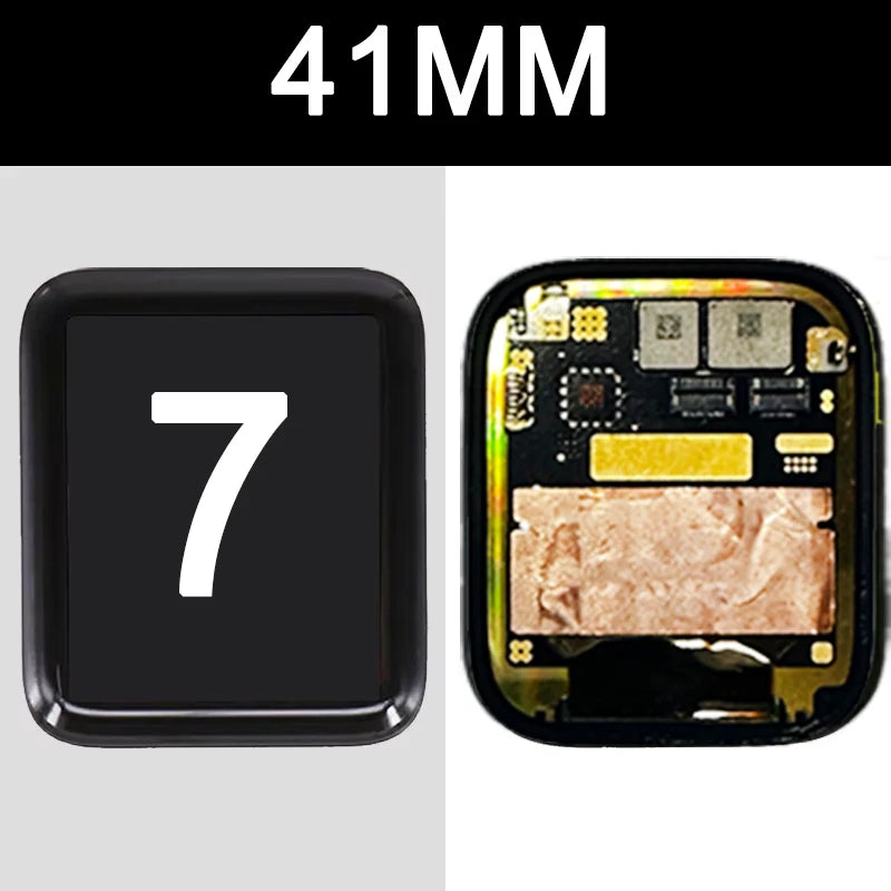 OLED pour apple watch série 1 2 3 4 5 6 SE 7 lcd écran tactile numériseur assemblée iWatch Substitution 38/42/40/44/41/45mm