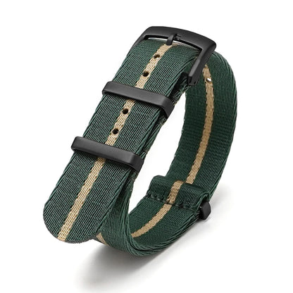 Bracelet de montre universel tissé NATO, en Nylon, 18/20/22/24mm, pour OMEGA 007 Seamaster, une pièce, Durable, pour hommes et femmes