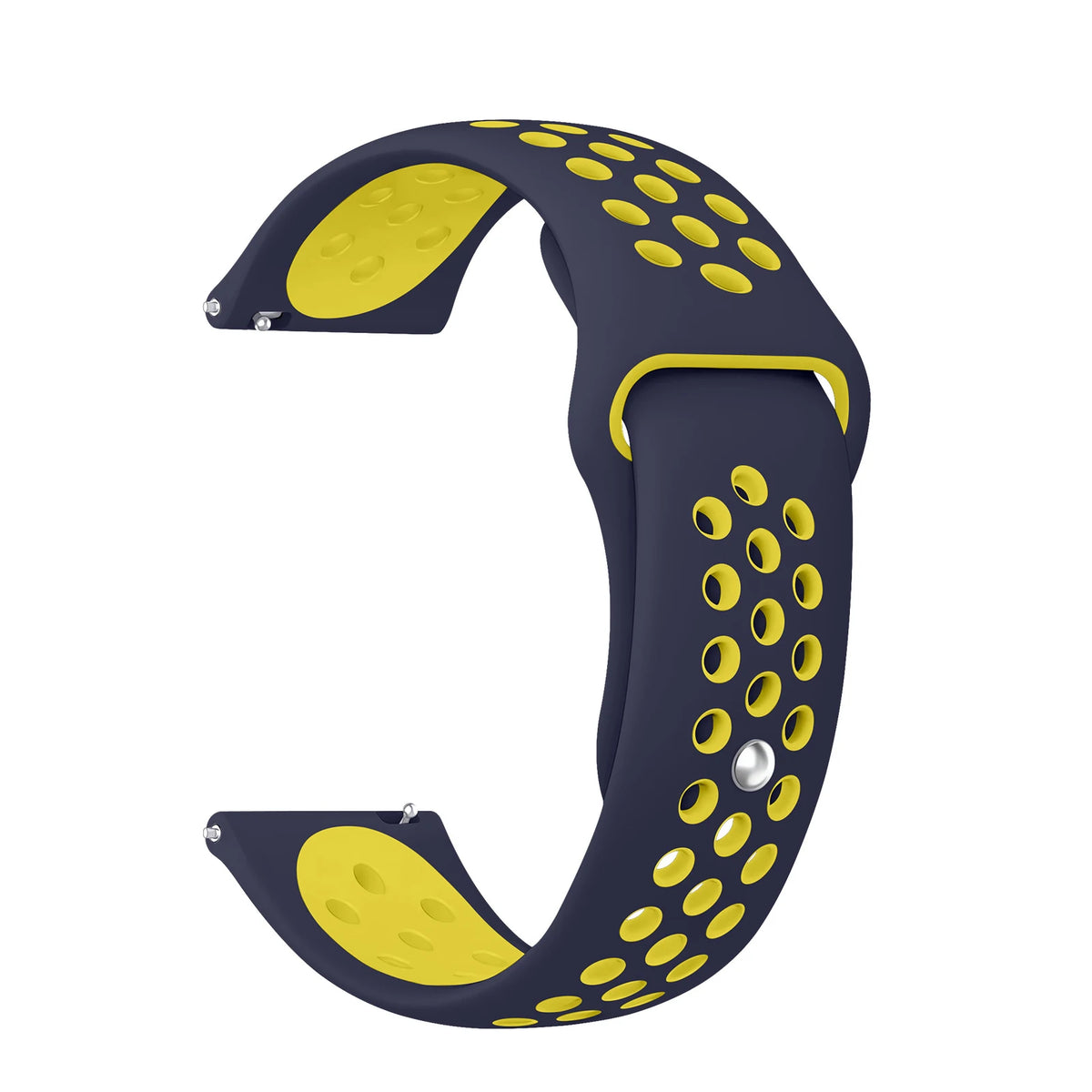 Cinturino in silicone da 20 mm 22 mm, per Amazfit Bip 6 5/GTS 3/2/2e/GTS2 Mini/GTR 3 Pro/42 mm/47 mm/2/2e/Stratos 2/3 Pro Sport Correa