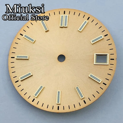 ATA UKSI-Cadran de Montre Lumineux, Noir, Rouge, Bleu, Rose, Jaune, Stérile, Adapté au Mouvement NH35, 29mm