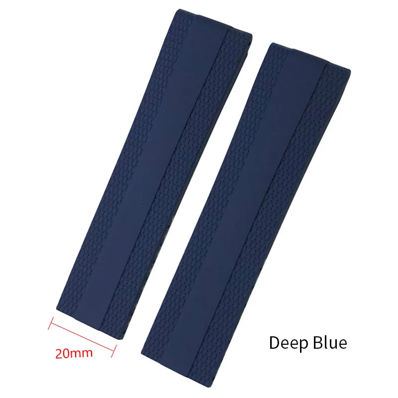 Bracelet de montre en caoutchouc souple, 20mm 21mm 22mm, adapté à Breitling Superocean Avenger Heritage, blanc, noir, Orange, outils de bracelet de montre en Silicone souple