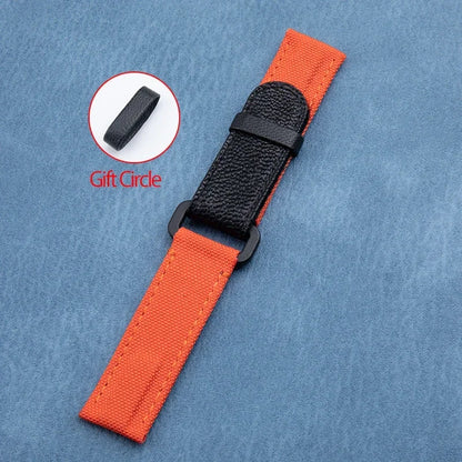 Bracelet de montre universel en Nylon, accessoires universels pour Tudor/Omega/Rolex/IWC/Tissot Daytona SUBMARINER, bracelet en toile de Nylon, 20mm