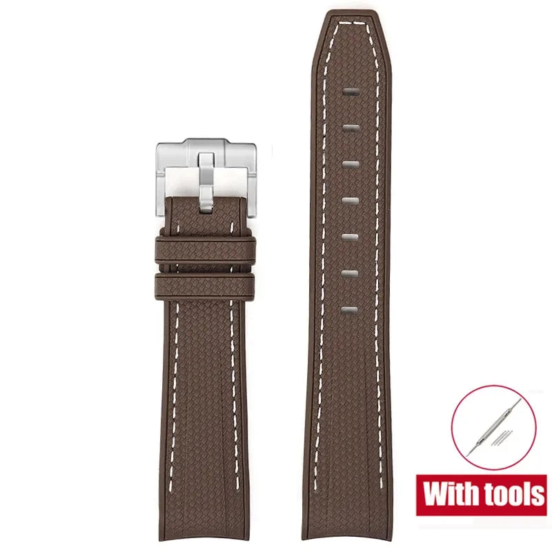 Bracelet de plongée Joint MoonSwatch 20mm pour Omega X Swatch hommes femmes Arc extrémité incurvée Bracelet en caoutchouc TPU pour outils de Bracelet de montre Rolex