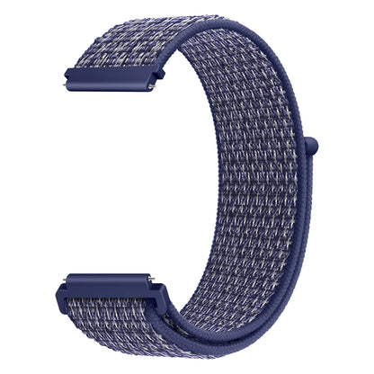 Bracelet à boucle en Nylon pour Amazfit Bip 6/5/GTS 4/3/2/2e/Mini/GTR 42mm/47mm/GTR 4/3 Pro Sport, 20mm/22mm, 2 bandes