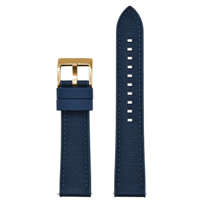 Bracelet de montre FKM en Nylon hybride de haute qualité 20mm 22mm bracelets de montre en caoutchouc fluoré en Nylon à dégagement rapide pour chaque marque montres de plongée