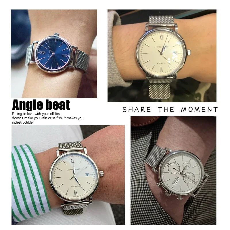 Bracelet de montre en acier inoxydable de haute qualité, 20mm 22mm, adapté à IWC Big Pilot Portfino Mark ⅩⅧ, bracelet de montre en argent massif