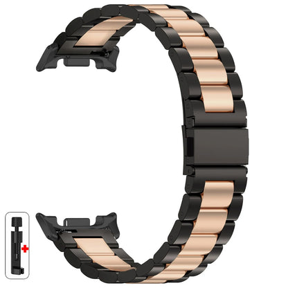 Luxury Stainless Steel Strap for Samsung Galaxy Watch 8 Classic 46mm, Metal Bracelet for Galaxy 8 40mm 44mm, Men's Watchband
