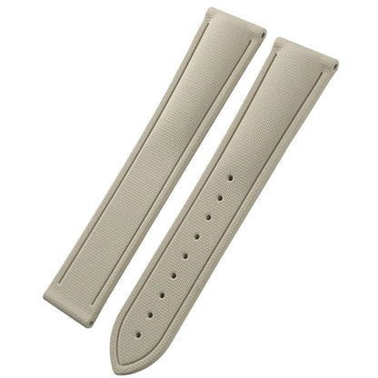 Quick Release FKM Fluoro Rubber Watch Strap for Omega Seamaster AT150 Breitling Seiko 5 Longines Oris 20mm 21mm 22mm