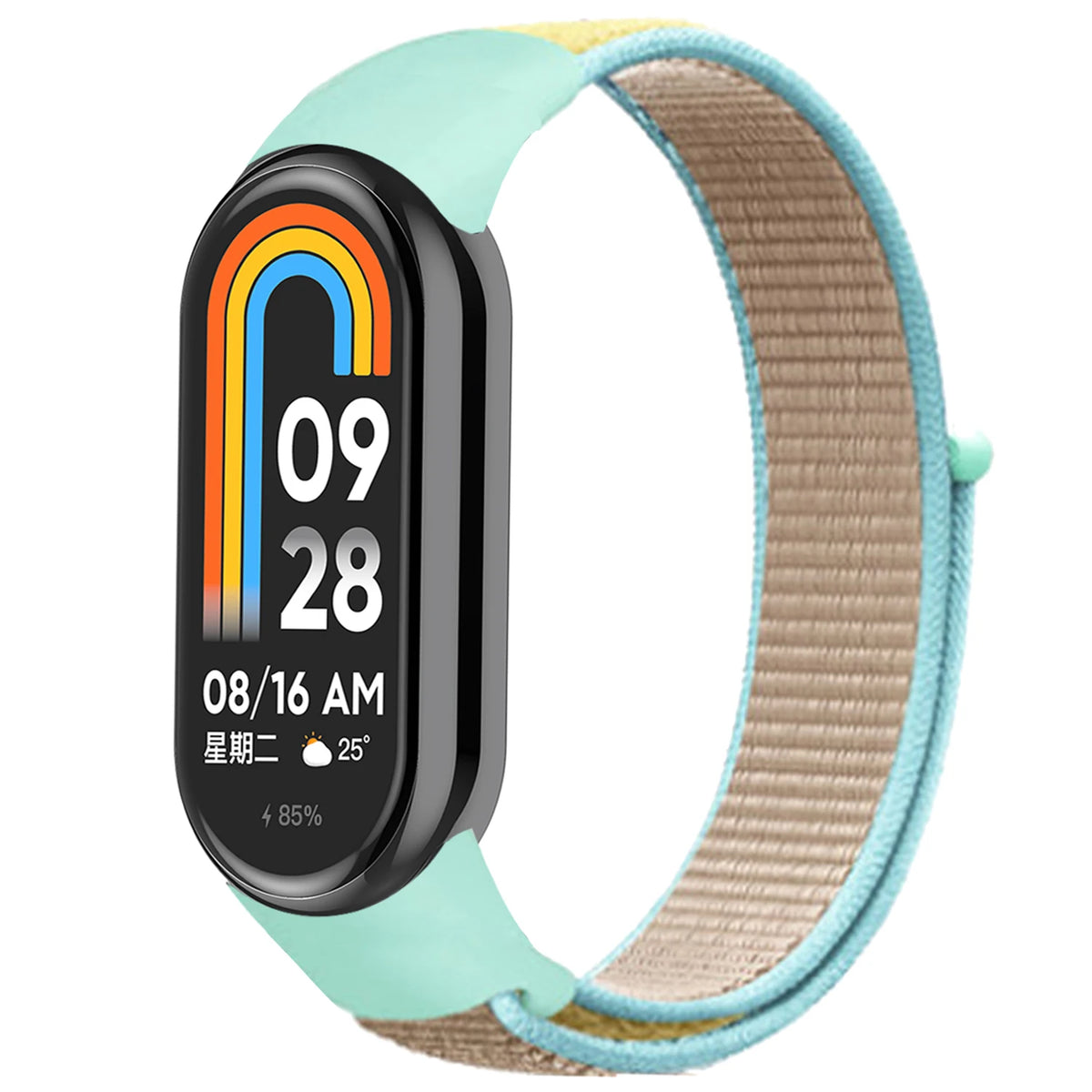 Bracelet à boucle en Nylon pour xiaomi Mi Band 10 9 8, Bracelet de remplacement, pulsera Xiaomi Smart Band 10 9 8 NFC