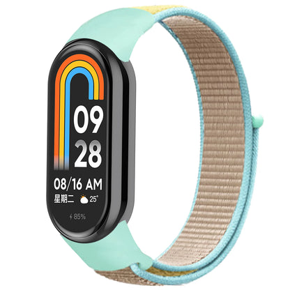 Bracelet à boucle en Nylon pour xiaomi Mi Band 10 9 8, Bracelet de remplacement, pulsera Xiaomi Smart Band 10 9 8 NFC