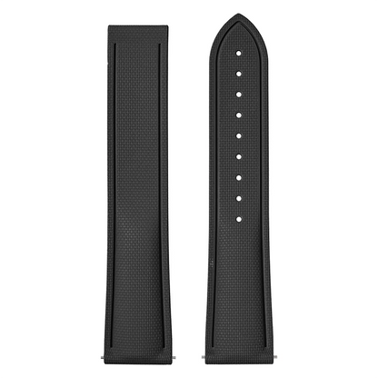 Cinturino in gomma fluorurata per Omega Seamaster 20mm 21mm 22mm FKM, cinturino universale a sgancio rapido, accessori per Rolex e Tudor