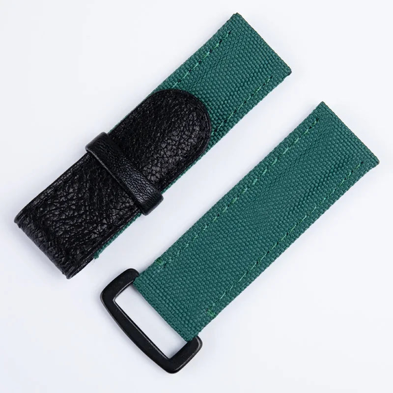 Universal Nylon Watch Strap, 20mm, for Tudor/Omega/Rolex/IWC/Tissot Daytona SUBMARINER, Canvas Strap, Steel Buckle