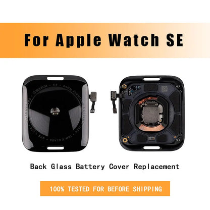 Genuine glass back cover with wireless charging, replacement part for Apple Watch Series 4 5 6 SE 7 8 9 40 41 44 45MM GPS/LTE