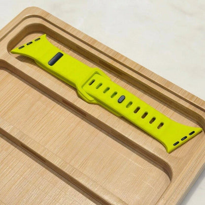 Tiltable Silicone Band for Apple Watch Ultra 3 49mm 40mm 41mm 44mm 45mm 46mm, Irregular Strap for iWatch Series 11 10 9 8 7 6 5 SE