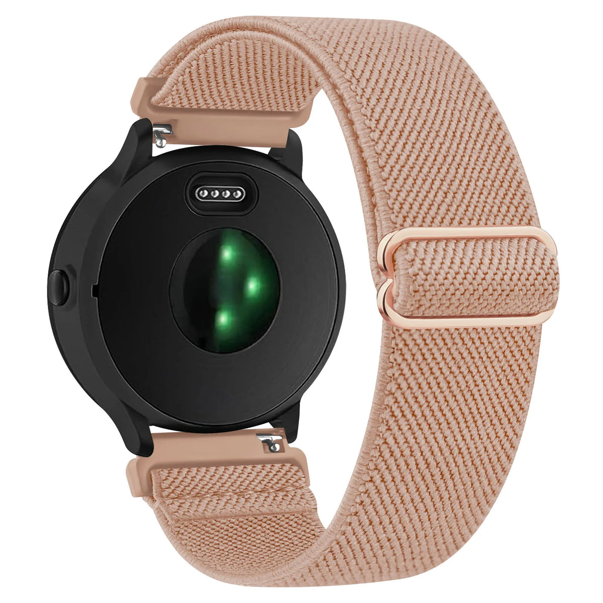 Bracelet en Nylon élastique de 18mm pour Garmin Venu 3S 2s/Vivoactive 4s/Vivomove 3S/Forerunner 265s 255s, Bracelet de Sport