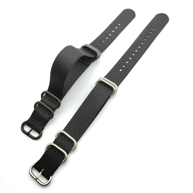 Thick NATO Nylon Watch Strap, 20mm 22mm, Canvas, Men's Watch Chain, Submariner Watch Strap Accessories
