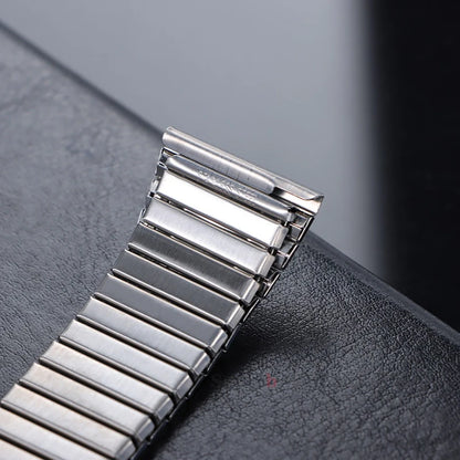 Bracelet de montre en acier inoxydable, 22mm, extensible en métal, élastique, pour Samsung Galaxy Watch, ceinture de remplacement universelle