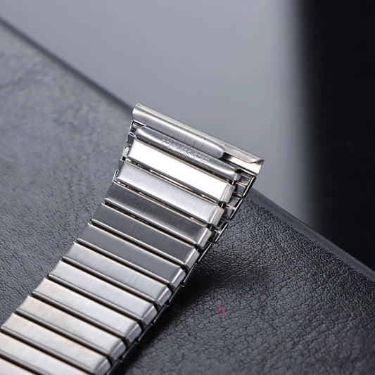 Cinturino per orologio in acciaio inossidabile, 22 mm, estensibile in metallo, elastico, per Samsung Galaxy Watch, cinturino di ricambio universale