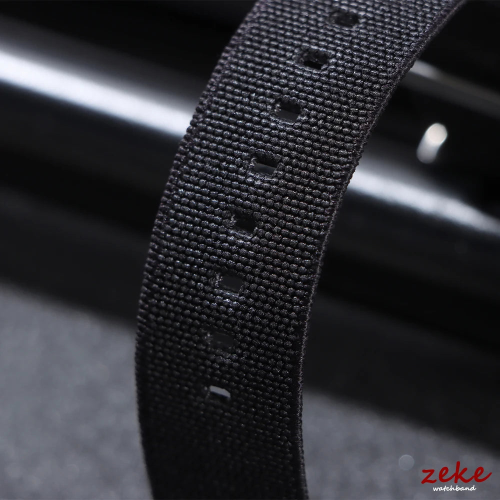 18/20/22mm Elastic Woven Nylon Watch Strap, Universal Breathable Comfortable Band for Omega Seiko IWC