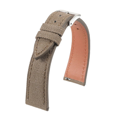 Quick-release thin canvas watch strap, made of vintage nylon fabric, 20mm 22mm, retro style, men's belt accessories