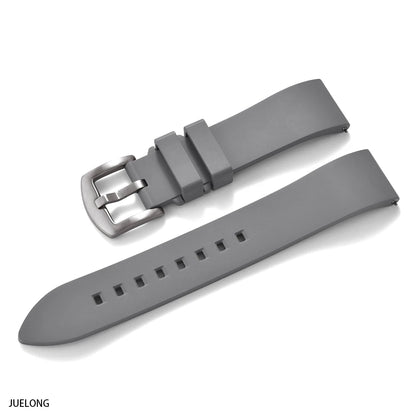 Premium fluoroelastomer rubber watch strap, FKM quick-release watch strap 18-19-20-21-22-23-24mm for every brand of dive watch