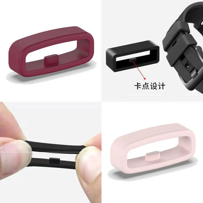 Fibbie per cinturini da 18/20/22/26 mm con anello di sicurezza per Garmin Fenix ​​​​7X 6S 6X 6 7 Pro 5X 5S 5 5 Plus Vivoactive 3 4 4S