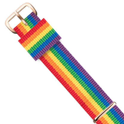 Cinturino per orologio da uomo e da donna, in nylon premium da 18mm e 20mm, color oro rosa e argento, per Daniel Wellington