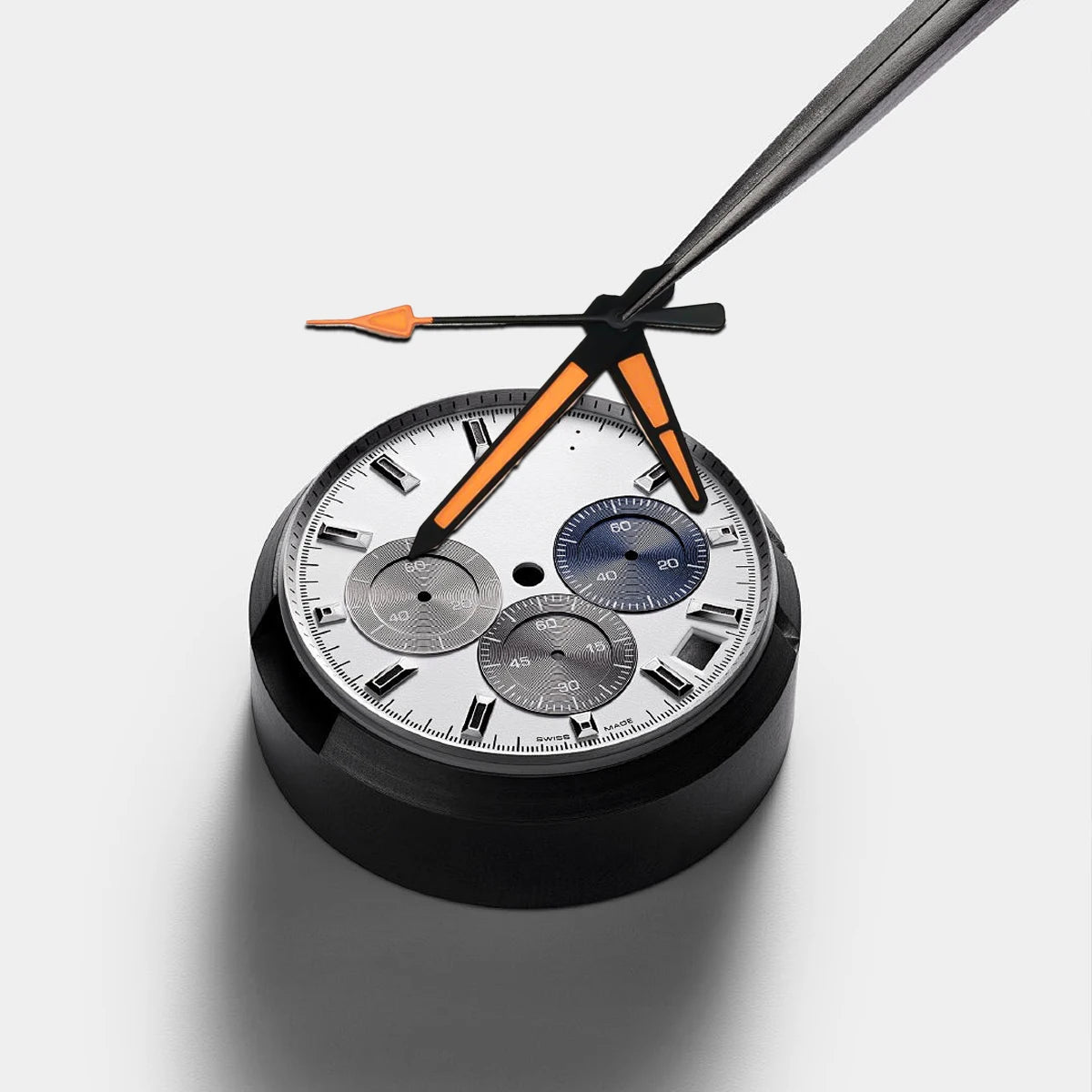 Aiguilles de montre modifiées pour mouvement NH35 NH36, aiguilles de montre lumineuses vertes, accessoires de montre NH35 NH36