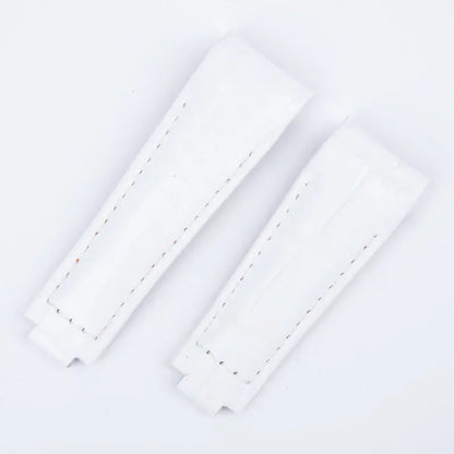 20mm Curved End Watch Band for Rolex Daytona Submariner GMT Master, Glidelock Clasp, Genuine Leather