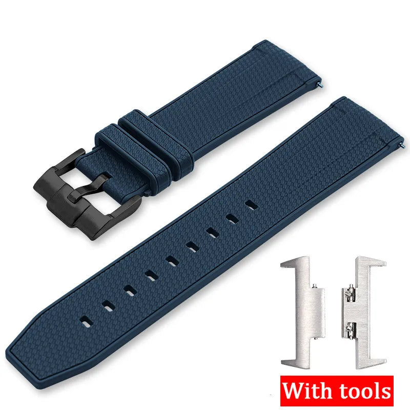 Bracelet en caoutchouc de silicone pour homme, adaptateur en acier à dégagement rapide, bracelet de montre, ceinture, Tissot Store, série X, T137.407, T137.410 Super First, 12mm