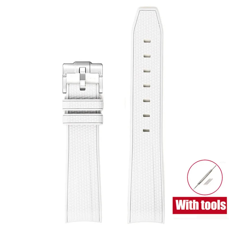 Diving Strap for Omega X Swatch, 20mm, MoonSwatch Joint, for Men and Women, Peripheral, Curved End, TPU Rubber Strap for Rolex, Watch Strap Tools