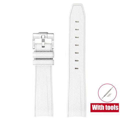 Diving Strap for Omega X Swatch, 20mm, MoonSwatch Joint, for Men and Women, Peripheral, Curved End, TPU Rubber Strap for Rolex, Watch Strap Tools