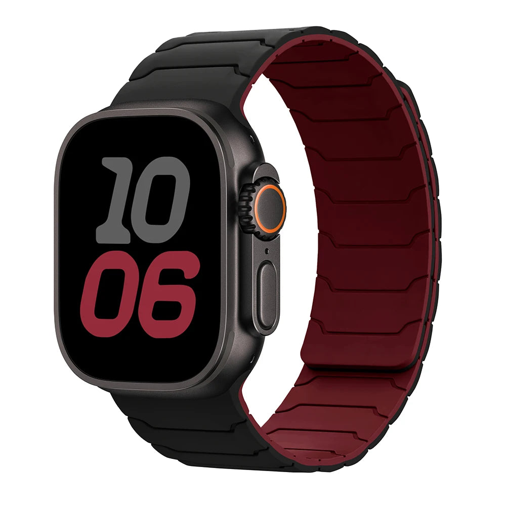 Bracelet magnétique pour Bracelet de montre Apple 46mm 44mm 45mm 40mm 42mm 41mm, Bracelet Correa IWatch série 11 10 SE 9 8 7 6 Ultra 3 2 49mm