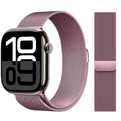 Apple Watch 米兰尼斯表带，46mm 44mm 45mm 40mm 42mm 41mm，适配 iWatch 系列 11 10 9 8 SE 7 6 Ultra 3 2