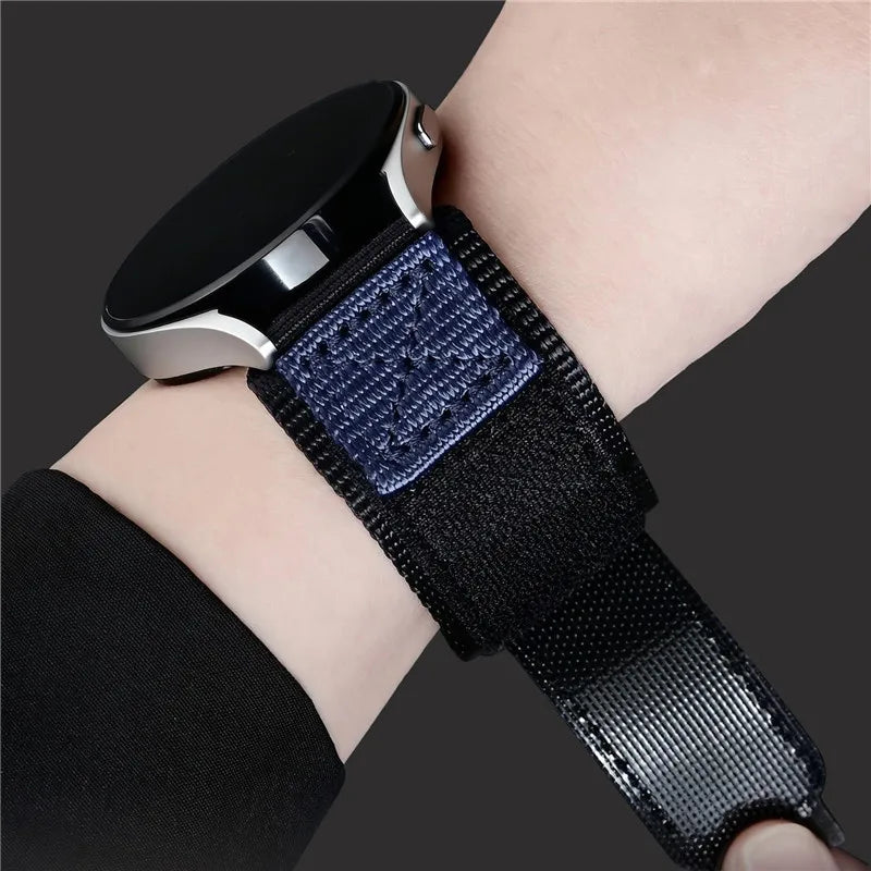 Cinturino per orologio da uomo in nylon con fibbia rapida, cinturino di ricambio per sport all'aria aperta, per Casio, per Seiko, 16 mm, 18 mm, 20 mm, 22 mm