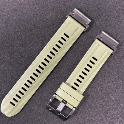 QuickFit 22/26mm Replacement Watch Band for Garmin Forerunner 970 965 955 945 935 745 MARQ Official Silicone Sport Strap
