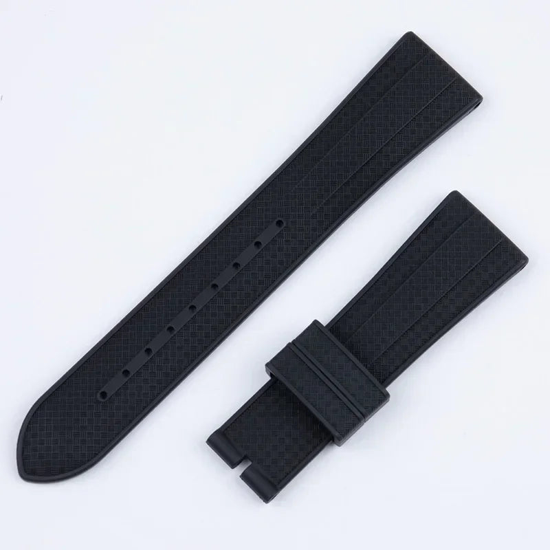 Cinturino universale per orologio, in gomma fluorurata FKM premium, 20 mm, 22 mm, a sgancio rapido, per donna e uomo, ricambio per orologi subacquei